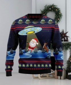 Alien And Santa Knitting Pattern Christmas Ugly Sweater