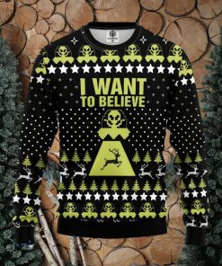 Alien Believe Ugly Christmas Sweater Amazing Gift Men And Women Christmas Gift