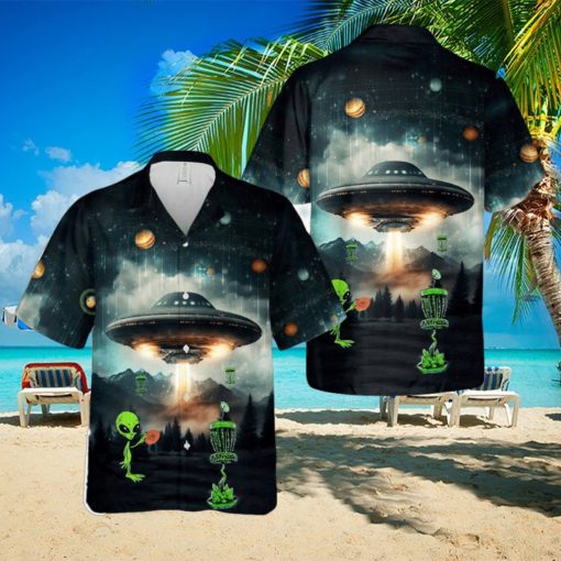 Alien Disgolf Hawaiian Shirt Gift Beach Summer
