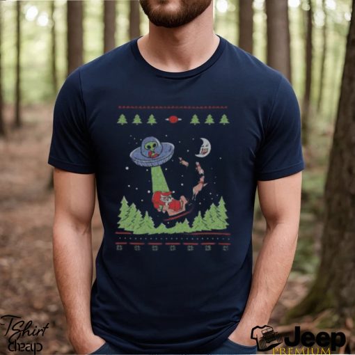 Alien Invasion Ugly Christmas Shirt