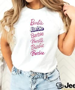 All Barbie Logos shirt