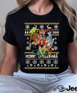 All Characters One Piece Christmas Shirt