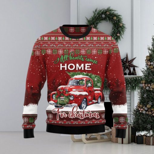 All Hearts Come Home Christmas Unisex Ugly Sweater