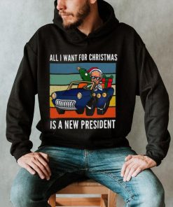 All I Want For Christmas Is A New President Art Graphic Shirt