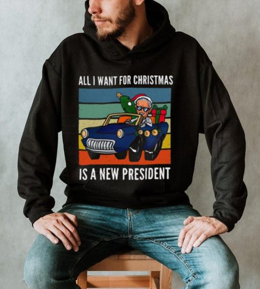 All I Want For Christmas Is A New President Art Graphic Shirt