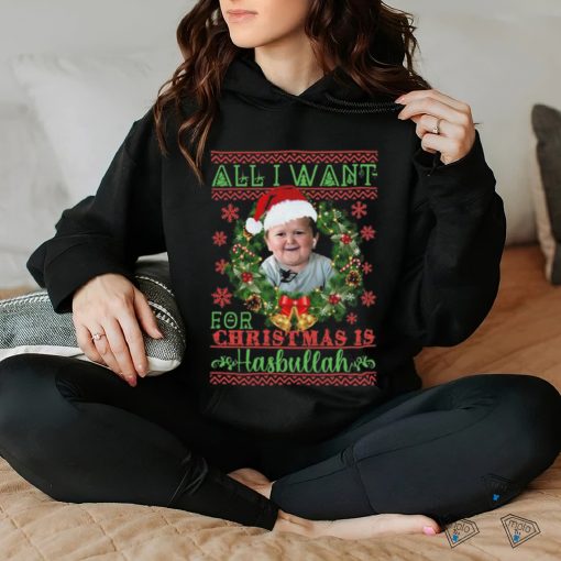 All I Want For Christmas Is Hasbulla Ugly Christmas T shirt