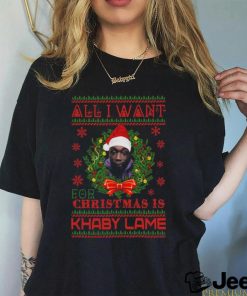 All I Want For Christmas Is Khaby Lame Ugly shirt