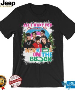 All I Want For Christmas Is Newkilos On The Block Shirt