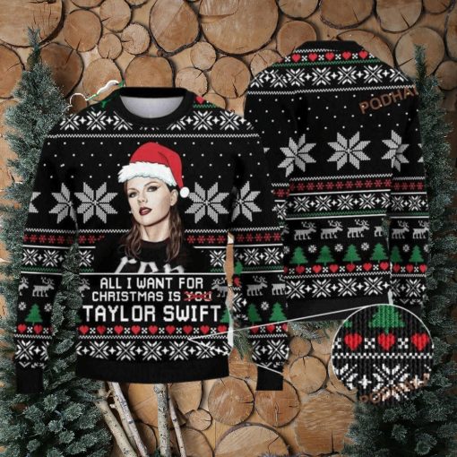 All I Want For Christmas Is Taylor Swift Best Funny Ugly Sweater