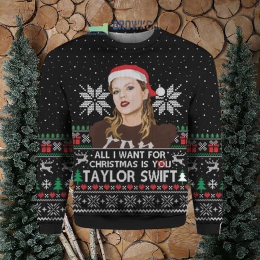 All I Want For Christmas Is You Taylor Swift Ugly Sweater