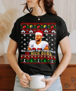 All I want for Christmas is Nick Bosa ugly Christmas shirt