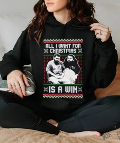 All I want for Christmas is a win sad max shirt