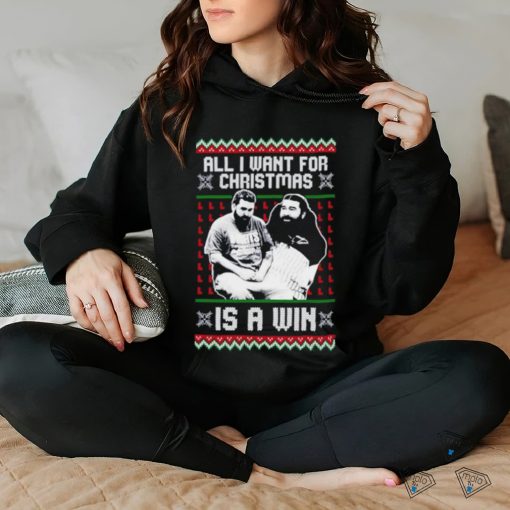 All I want for Christmas is a win sad max shirt