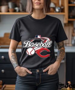 All Star Game Baseball Cincinnati Reds logo T shirt