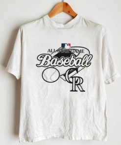 All Star Game Baseball Colorado Rockies logo T shirt