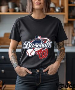 All Star Game Baseball Washington Nationals logo T shirt