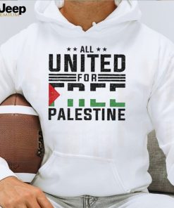 All united for free palestine T shirt