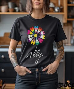 Ally flower LGBTQ Classic T Shirt