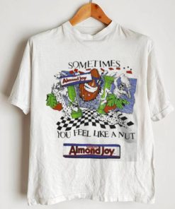 Almond Joy Mounds Sometimes You Feel Like A Nut 90s Vintage Single Stitch USA Shirt