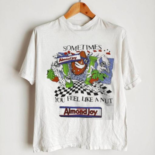 Almond Joy Mounds Sometimes You Feel Like A Nut 90s Vintage Single Stitch USA Shirt