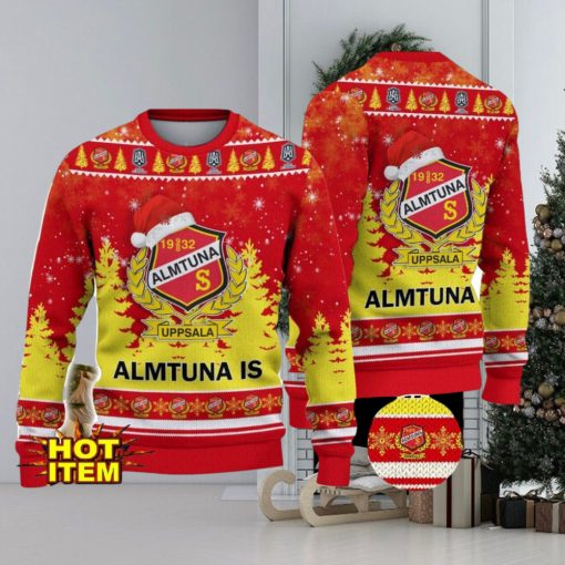 Almtuna IS SHL Sweden Hockey League Ugly Christmas Sweater