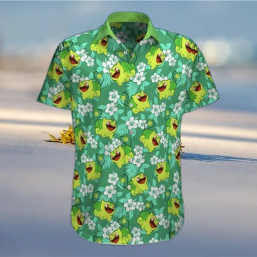 Aloha Bulbasaur Pokemon Hawaiian Shirt Summer Gift For Friend