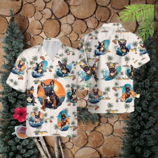 Aloha Bulldog Hawaiian Shirt