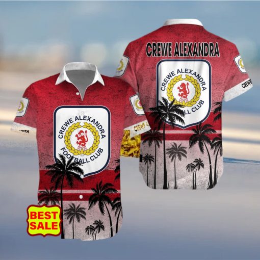 Aloha Crewe Alexandra Team EFL Hawaiian Shirt And Short Women Men