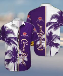 Aloha Crown Royal Hawaiian Shirt Beach Gift For Friend