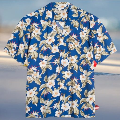 Aloha Hibiscus Blue For Hawai Fans Hawaiian Shirt