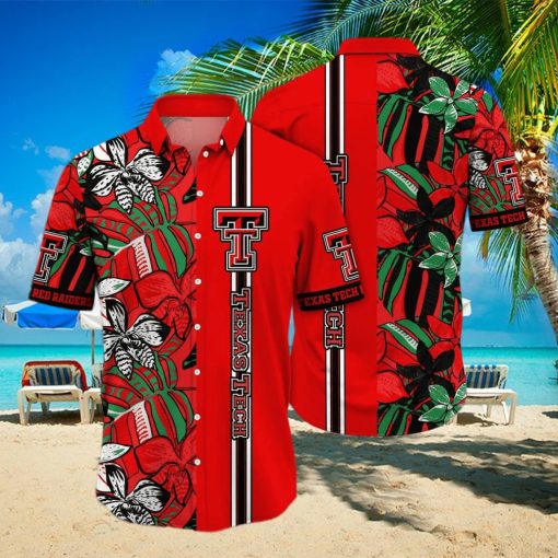 Aloha NCAA Texas Tech Red Raiders Hawaiian Shirt Summer Gift For Friend shirt