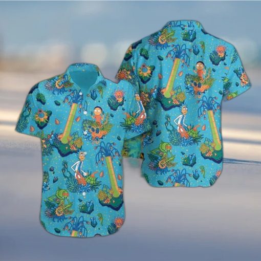 Aloha Rick And Morty Hawaiian Shirt Gift For Beach Vacation