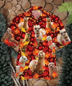Alpaca Hawaiian Shirt