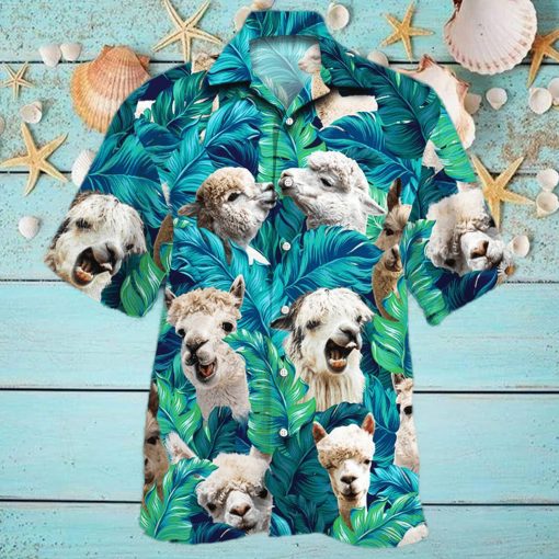 Alpaca Lovers Hawaiian Shirt