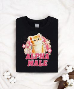 Alpha Male Cat Kitten Funny For Men Women T Shirt