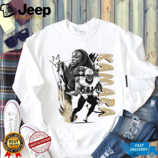 Alvin Kamara number 41 New Orleans Saints football player pose portrait shirt