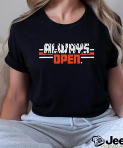 Always Open In Cincinnati Bengals Shirt