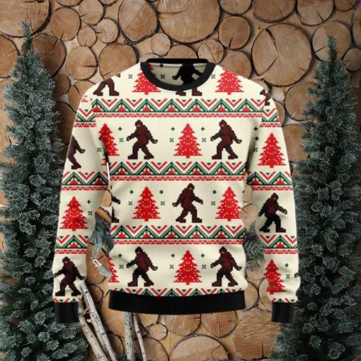 Amazing Bigfoot V1 Ugly Christmas Sweater For Men & Women