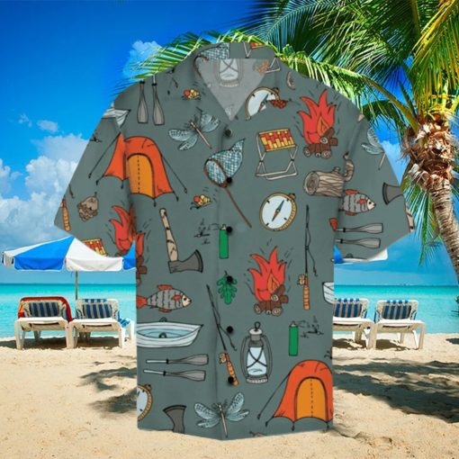 Amazing Camping Hawaiian Shirt