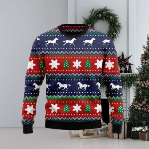 Amazing Horses Ugly Sweater Christmas Style Gift For Men And Women