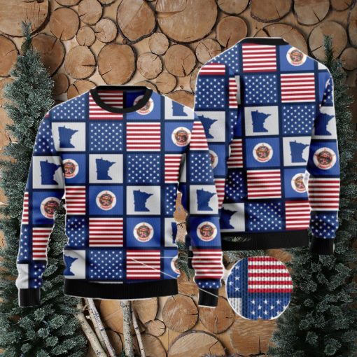 Amazing Minnesota Ugly Christmas Sweater AOP All Over Printed Sweater