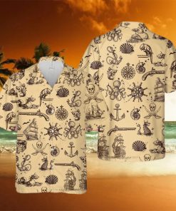 Amazing Pirate Skull Hawaiian Shirt Summer Gift For Men And Women