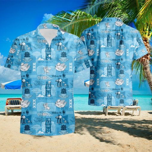 Amazing Tiki Star Wars Aloha Hawaiian Shirt And Short Set Gift Men Women