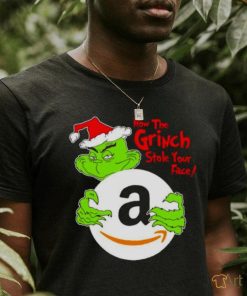 Amazon how the Grinch stole your face christmas shirt