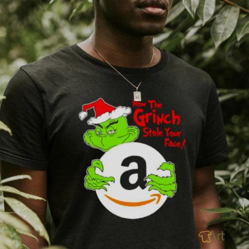 Amazon how the Grinch stole your face christmas shirt