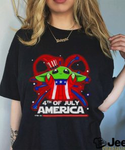 America Baby Yoda SVG Happy 4th Of July Disney Star Wars 2023 Shirt