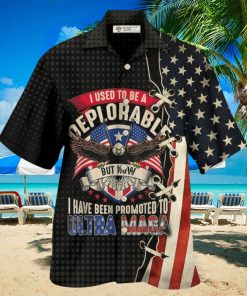 America I Used To Be A Deplorable Hawaiian Shirt