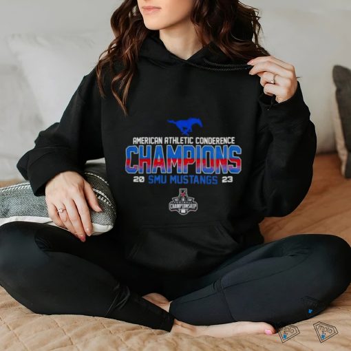 American Athletic Conderence Champions SMU Mustangs 2023 T Shirt