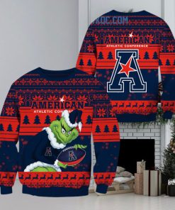 American Athletic Conference Grinch NCAA Christmas Ugly Sweater