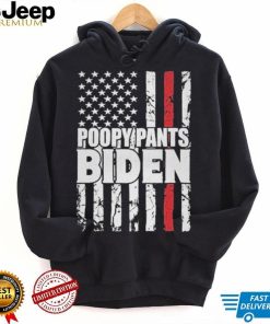 American Flag PoopyPants Biden T shirt